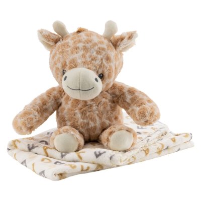 FreeOn Free2Play Plyšová hračka s dekou - Hoppy the Giraffe