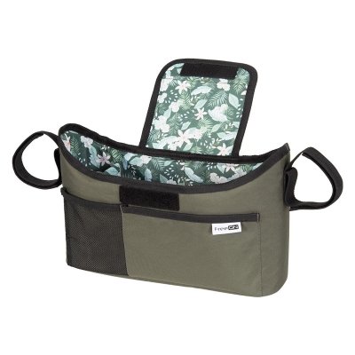 FreeOn Organizér na kočárek - Olive Green - obrázek