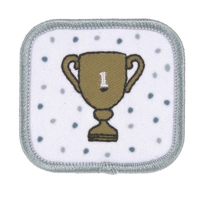 Lässig School Patches Sada přívěsku a dvou nášivek - Football - obrázek