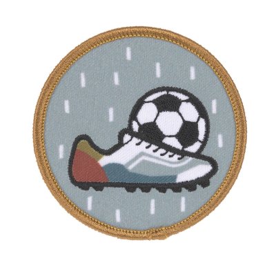 Lässig School Patches Sada přívěsku a dvou nášivek - Football - obrázek