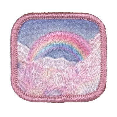 Lässig School Patches Sada přívěsku a dvou nášivek - Unicorn Star - obrázek