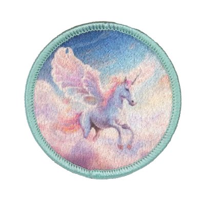 Lässig School Patches Sada přívěsku a dvou nášivek - Unicorn Star - obrázek