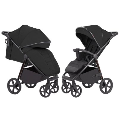 Carrello Bravo Plus Sportovní kočárek - Pure Black