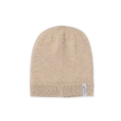 Lodger Čepička Merino - Beige, 0 - 6 měsíců - obrázek