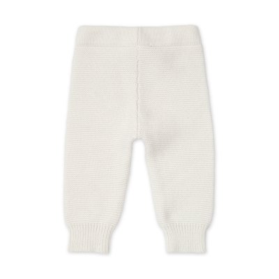 Lodger Pletené tepláčky Merino - Cream, vel. 56 - obrázek