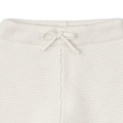 Lodger Pletené tepláčky Merino - Cream, vel. 62 - obrázek