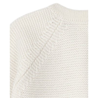 Lodger Pletený svetřík Merino - Cream, vel. 62 - obrázek