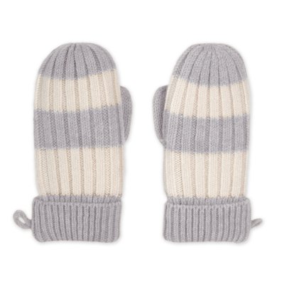 Lodger Rukavice Stripe Merino - Storm, vel. 1 - 2 roky - obrázek