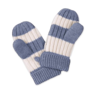 Lodger Rukavice Stripe Merino - Stone, vel. 1 - 2 roky