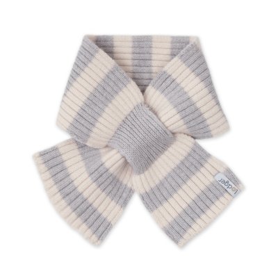 Lodger Šála Stripe Merino - Storm