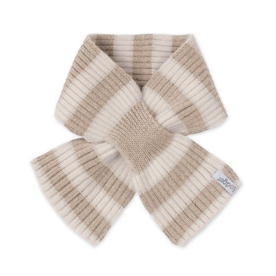 Lodger Šála Stripe Merino - Beige
