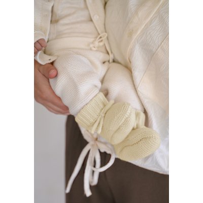 Lodger Capáčky Merino - Butter, vel. 6 - 12 měsíců - obrázek