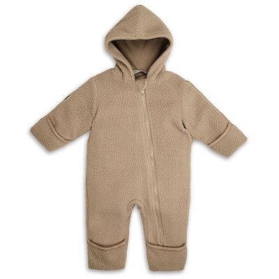 Lodger Zimní novorozenecká kombinéza Teddy - Beige - obrázek