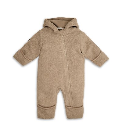 Lodger Zimní novorozenecká kombinéza Teddy - Beige - obrázek