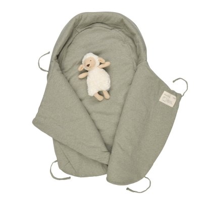Voksi Zavinovačka/Fusak Wool Wrap - Meadow Green - obrázek
