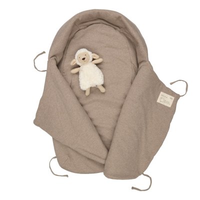 Voksi Zavinovačka/Fusak Wool Wrap - Walnut - obrázek