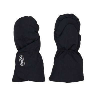 Voksi Rukavice - Black/Light Grey, vel. 12 - 24 m