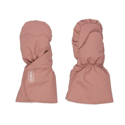 Voksi Rukavice - Blush Pink/Light Grey, vel. 0 - 12 m