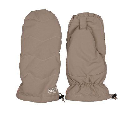 Voksi Rukavice na kočárek - Walnut/Light Grey - obrázek