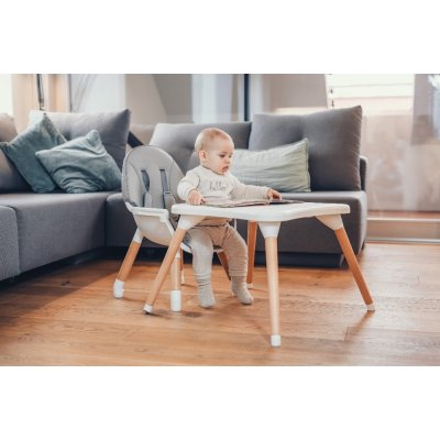 FreeOn Jídelní židlička Eos 3v1 - Grey - obrázek