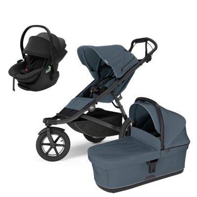 Thule Urban Glide 3 Kompletní kočárek + Autosedačka Maple - Dark Slate
