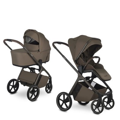 EasyWalker Zoey Go Kombinovaný kočárek - Chestnut Brown - obrázek
