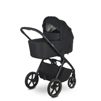 EasyWalker Zoey Go Kombinovaný kočárek - Pure Black - obrázek