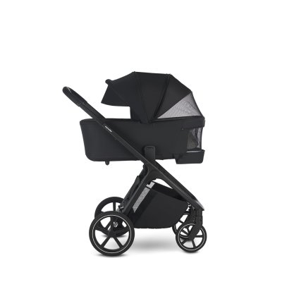 EasyWalker Zoey Go Kombinovaný kočárek - Pure Black - obrázek