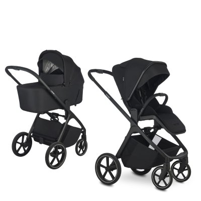 EasyWalker Zoey Go Kombinovaný kočárek - Pure Black
