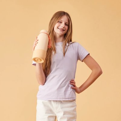 b.box Silikonový chránič pro termolahev 1000 ml - Melon Mist - obrázek