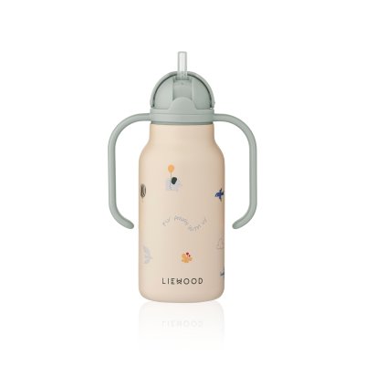 Liewood Kimmie Termoláhev na vodu 250 ml - Flying/Sandy - obrázek