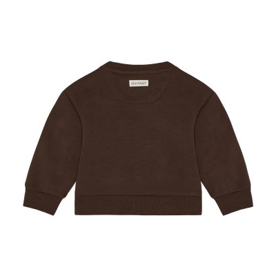 En Fant Bavlněný svetřík Mini - Chestnut, vel. 62 - obrázek