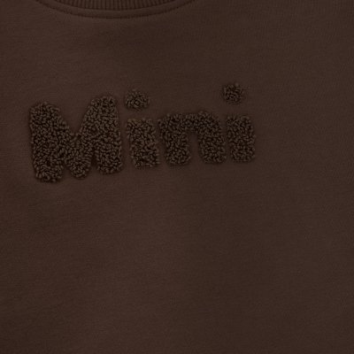 En Fant Bavlněný svetřík Mini - Chestnut, vel. 86 - obrázek