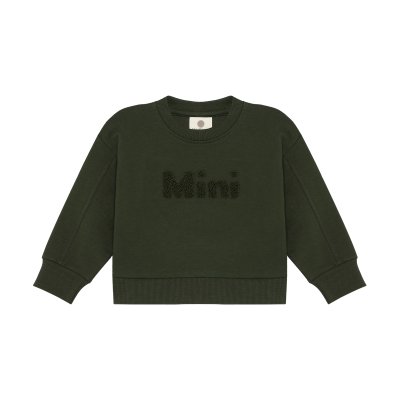 En Fant Bavlněný svetřík Mini - Kombu Green, vel. 62