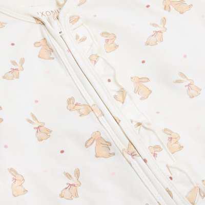 Fixoni Bavlněné dupačky - Pale Lilac, vel. 56 - obrázek