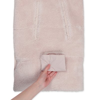 Lodger Wrapper Teddy - Powder - obrázek