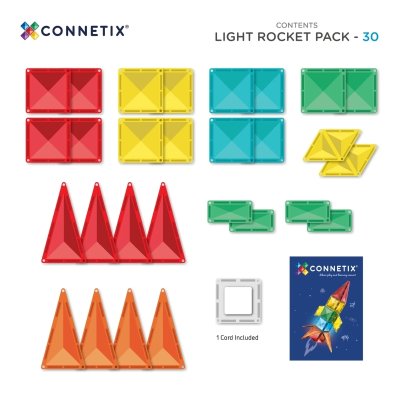 Connetix Magnetická stavebnice - Light Rocket Pack, 30 ks - Q21844_Connetix_Magneticka_stavebnice_Light_Rocket_Pack_002.jpg