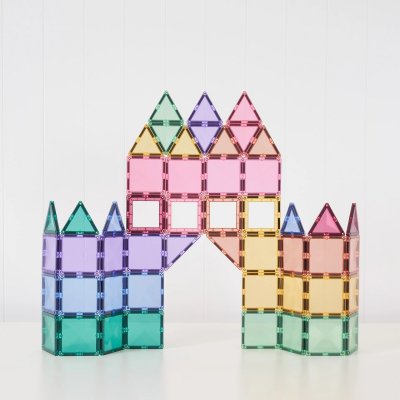 Connetix Magnetická stavebnice - Pastel Creative Pack, 104 ks - obrázek