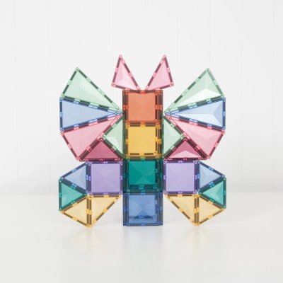 Connetix Magnetická stavebnice - Pastel Creative Pack, 104 ks - obrázek