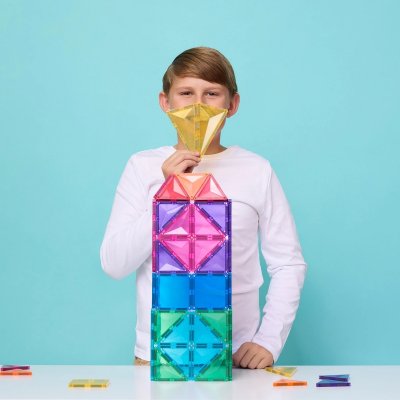 Connetix Magnetická stavebnice - Bright Mega Pack, 202 ks - obrázek