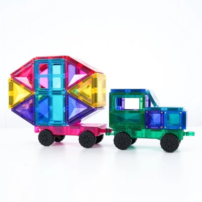 Connetix Magnetická stavebnice - Bright Mega Pack, 202 ks - obrázek