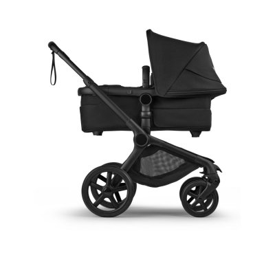 Bugaboo Fox5 Renew Kočárek Trojkombinace - Black/Heritage Black/Teak - obrázek