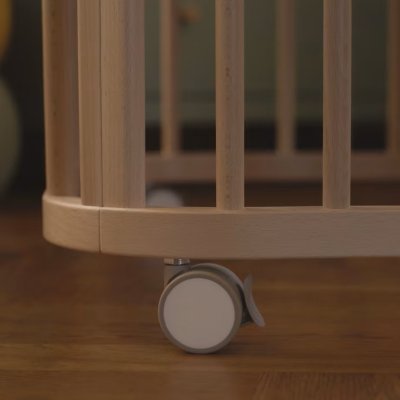 Stokke Nighti™ Kolečka k postýlce - Beige - obrázek