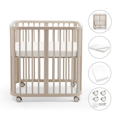 Stokke Nighti™ Mini Postýlka s příslušenstvím - Vanilla White