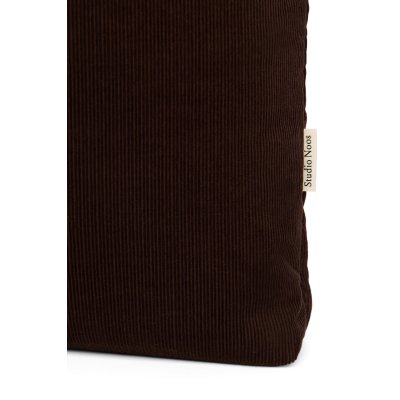 Studio Noos Taška Mom Bag Puffy Rib - Dark Brown - obrázek