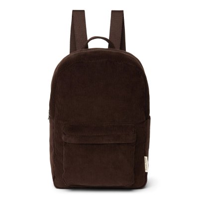 Studio Noos Dětský batoh Midi Puffy Rib - Dark Brown