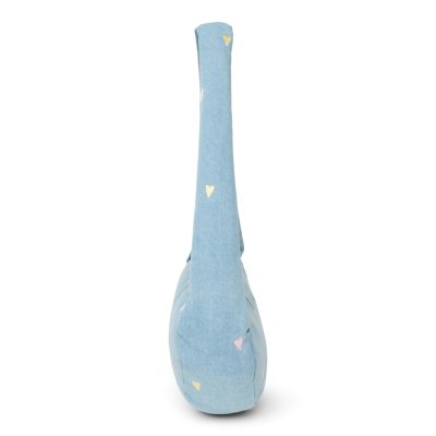 Studio Noos Crossbody taška Mini Denim - Light Blue Hearts - obrázek