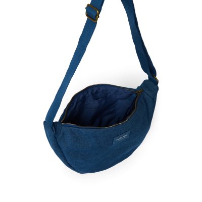 Studio Noos Crossbody ledvinka Denim - Dark Blue - obrázek