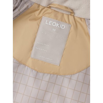 Leokid Zimní prošívaná bunda Leni - Lark Beige, vel. 92 - obrázek