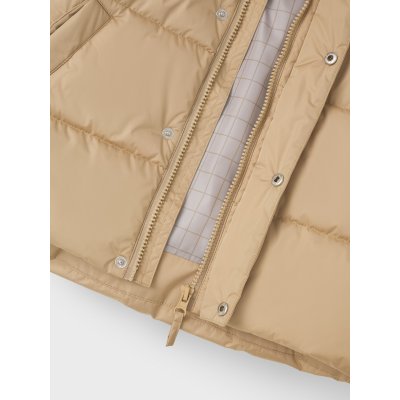 Leokid Zimní prošívaná bunda Leni - Lark Beige, vel. 104 - obrázek